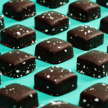 Product image of Cocomels Chocolate-covered Coconut Milk Caramels Sea Salt Organic Dairy-Free 1 oz 1 oz Pack of 15
