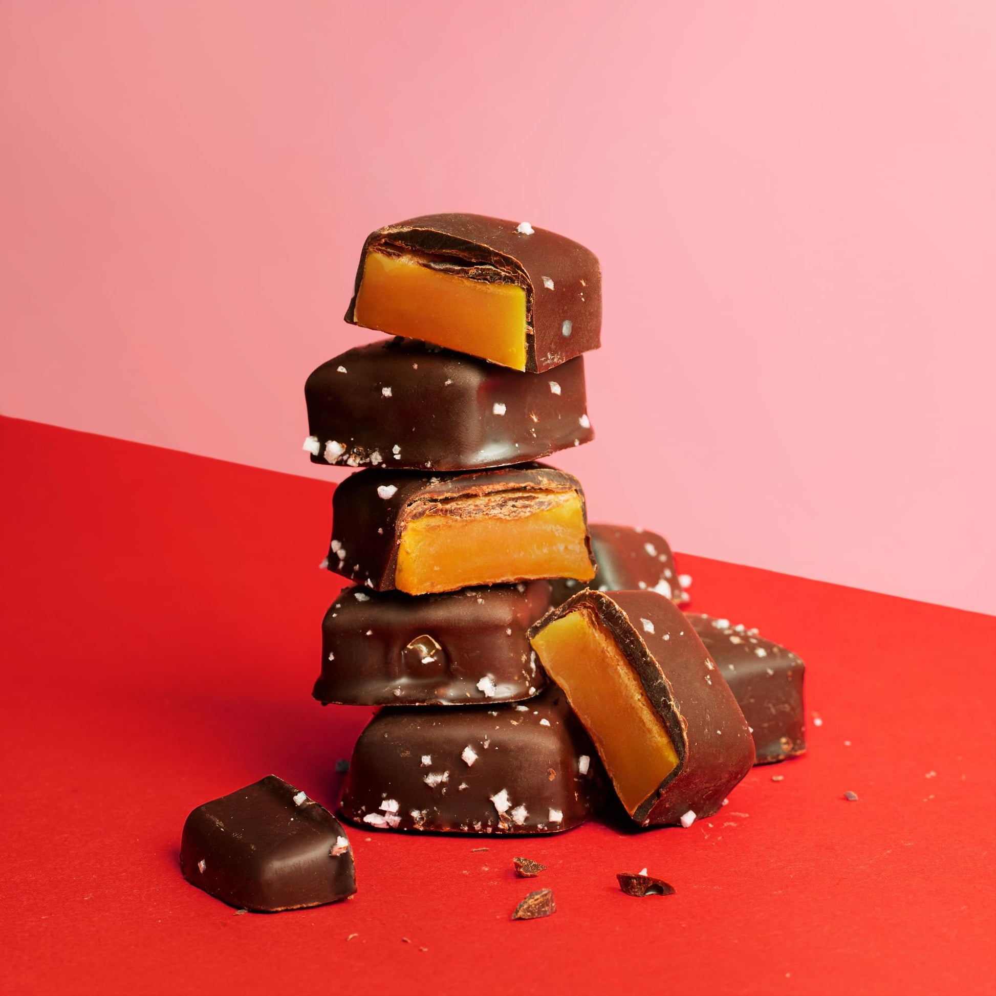 Product image of Cocomels Chocolate-covered Coconut Milk Caramels Sea Salt Organic Dairy-Free 1 oz 1 oz Pack of 15