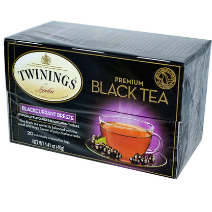 Product image of Twinings Premium Black Tea Blackcurrant Breeze 20 Tea Bags 1.41 oz 1.41 oz