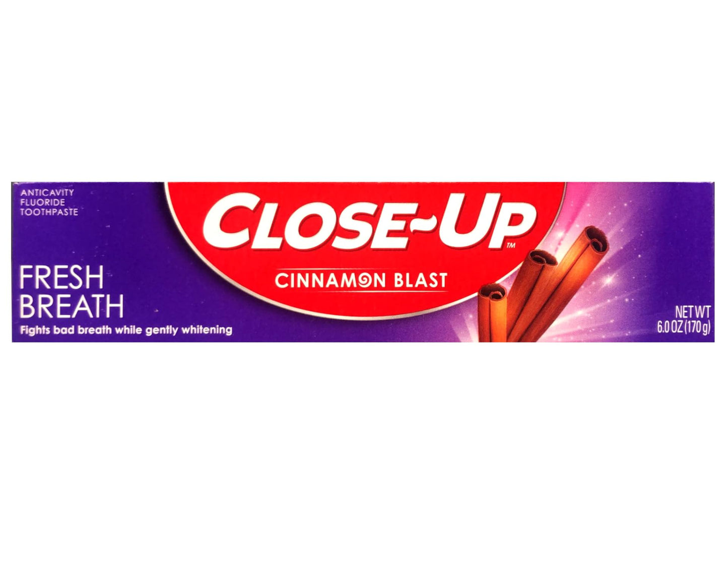 Product image of Close-Up Cinnamon Anticavity Fluoride Toothpaste 6 oz 6 oz Pack of 4