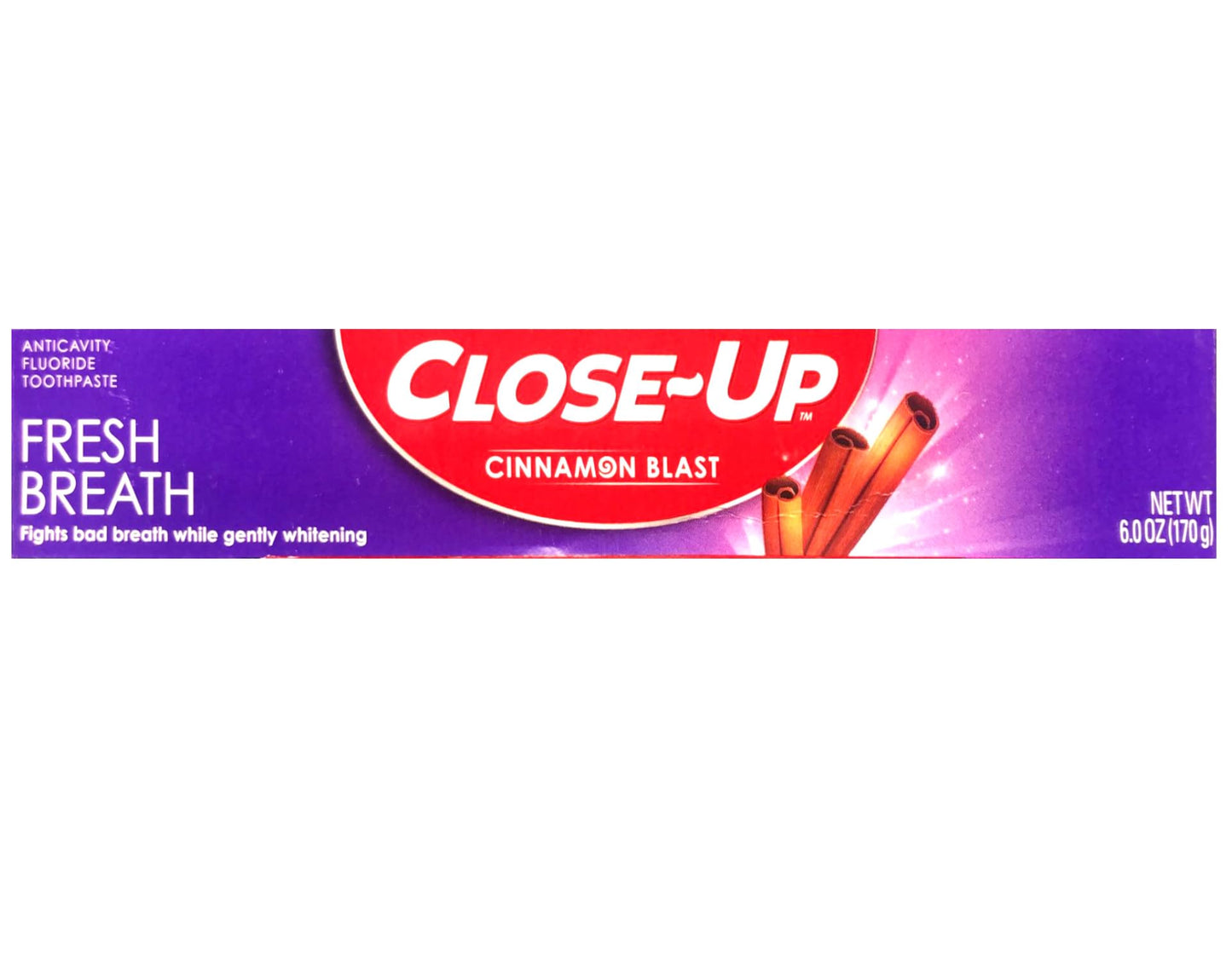 Product image of Close-Up Cinnamon Anticavity Fluoride Toothpaste 6 oz 6 oz Pack of 4