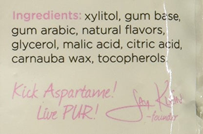 Product image of PUR Gum Bubblegum Flavor Chewing Gum Bag 55 ct Pack of 3