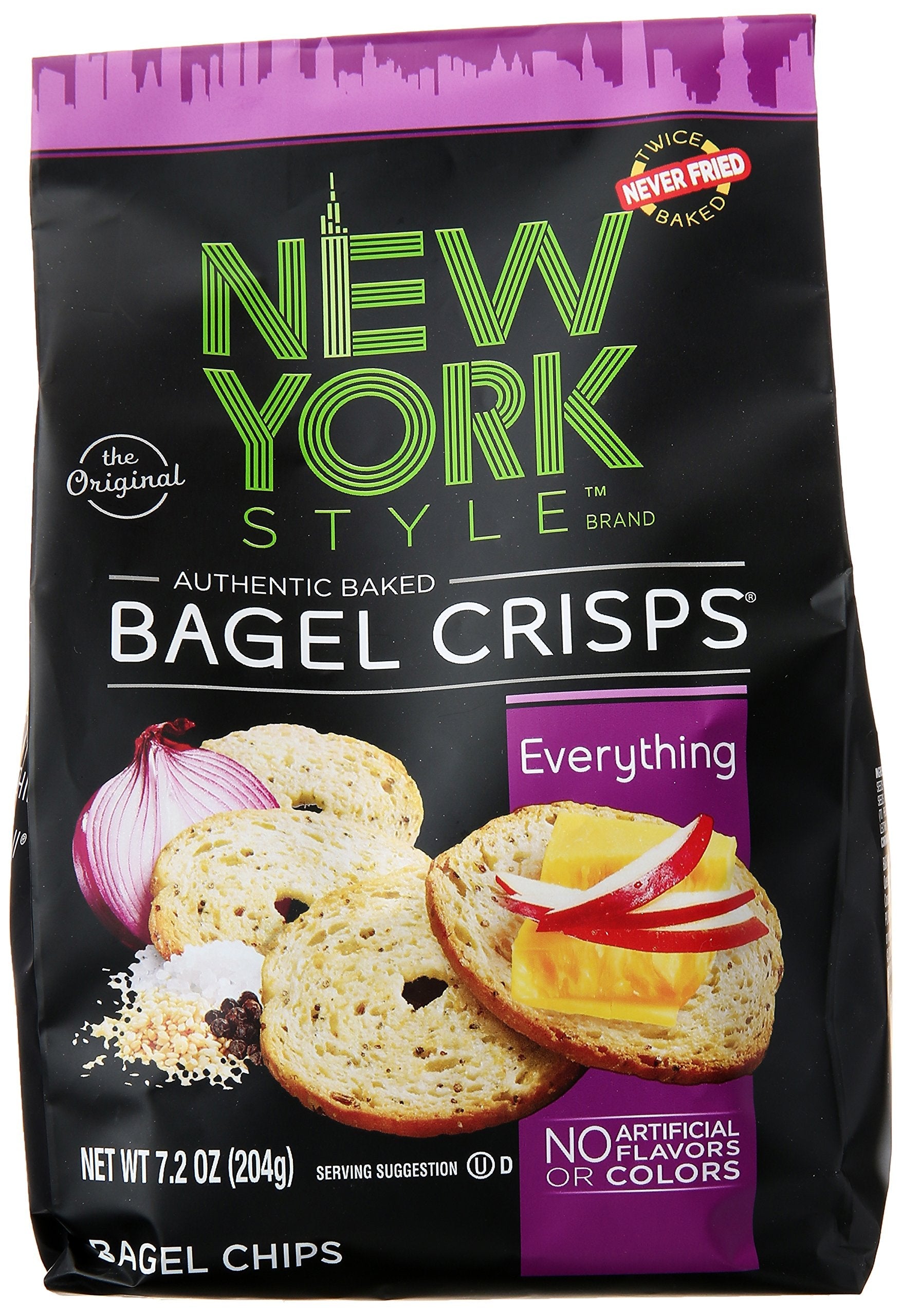 Product image of New York Style Bagel Crisps Everything 7.2 oz 7.2 oz