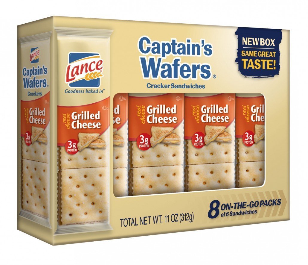 Product image of Lance Captains Wafers Crackers Grilled Cheese 11 oz 8 ct 11 oz Pack of 3