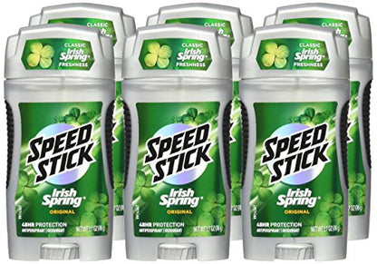 Product image of Speed Stick Antiperspirant and Deodorant Irish Spring Original 2.7 oz 2.7 oz Pack of 6