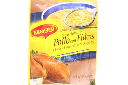Product image of Maggi Chicken Flavored Pasta Soup Mix 2.11 oz 2.11 oz Pack of 6