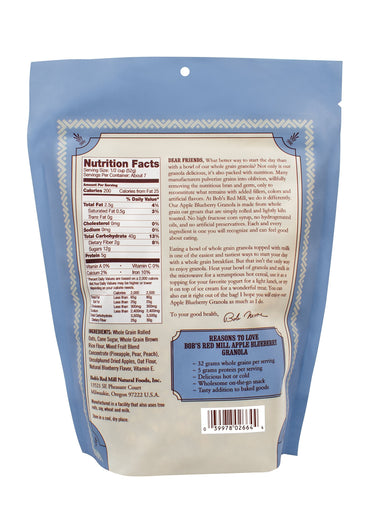Product image of Bob's Red Mill Apple Blueberry Granola 12 oz 12 oz