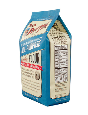 Product image of Bob's Red Mill Unbleached White All-Purpose Baking Flour 5 lbs