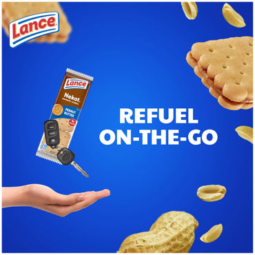 Product image of Lance Nekot Peanut Butter Sandwich Cookies 6 Sandwiches 1.75 Each Pack of 8