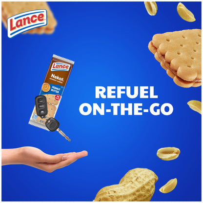 Product image of Lance Nekot Peanut Butter Sandwich Cookies 6 Sandwiches 1.75 Each Pack of 8