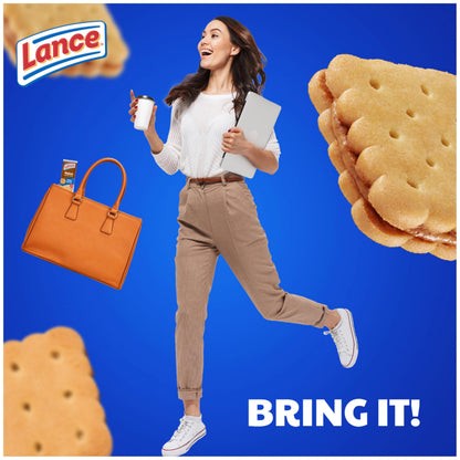 Product image of Lance Nekot Peanut Butter Sandwich Cookies 6 Sandwiches 1.75 Each Pack of 8