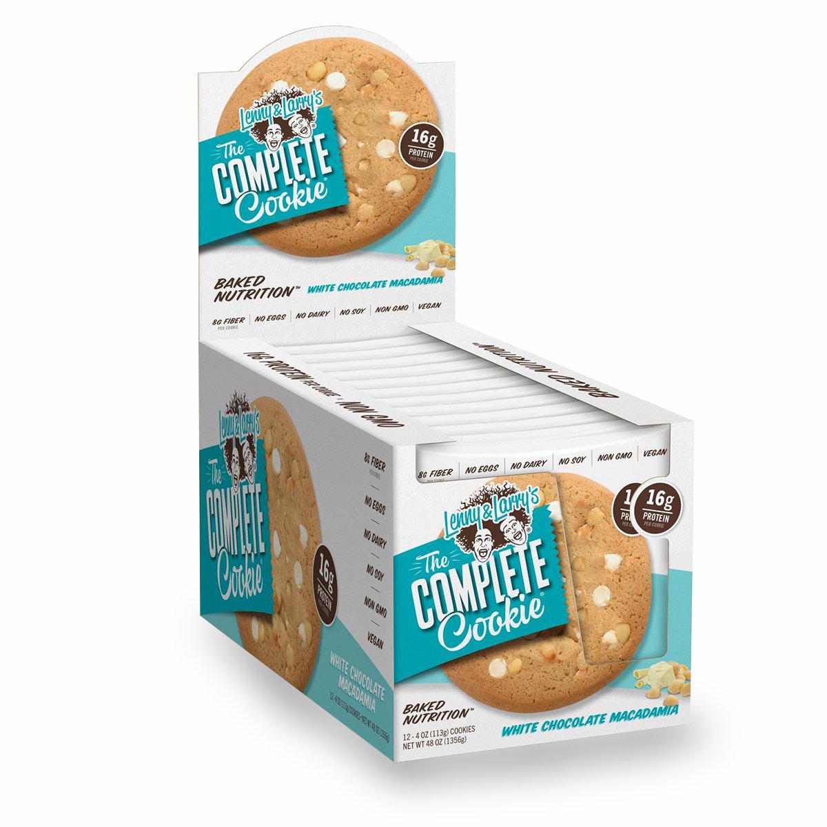 Product image of Lenny and Larry's White Chocolate Macadamia The Complete Cookie 2.4 lb