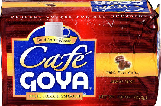 Product image of Goya 100% Pure Latin Coffee Dark Roast Ground Coffee 8.8 oz 8.8 oz