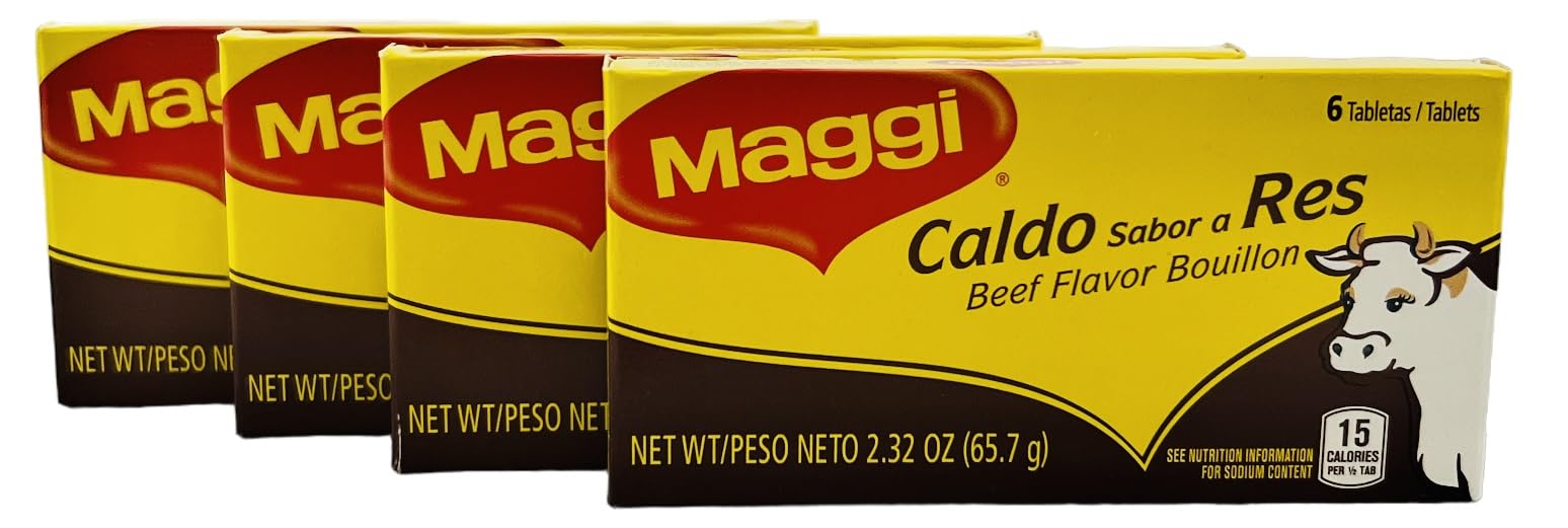 Product image of Maggi Bouillon Tablets Beef Flavor 6 ct Pack of 4