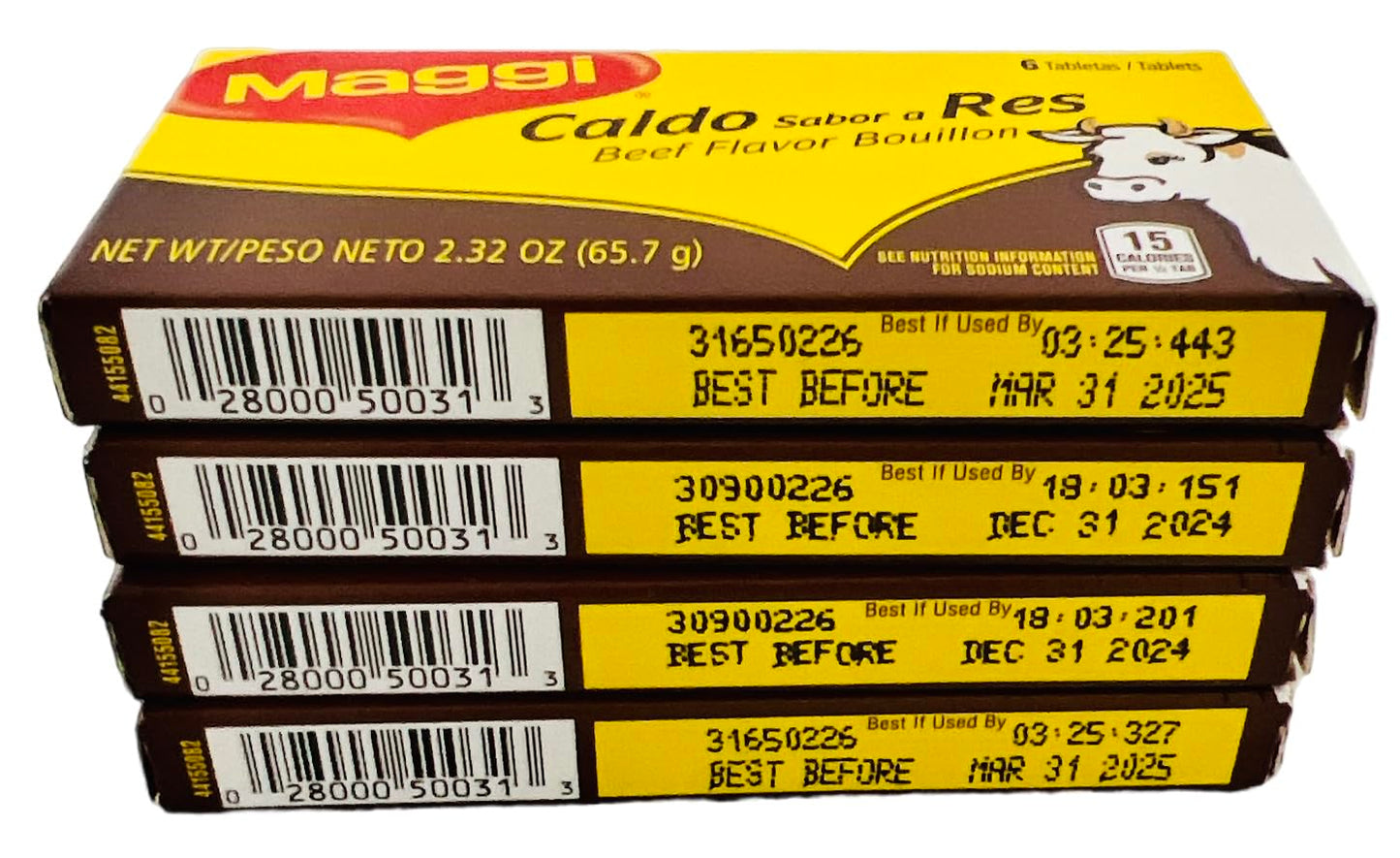 Product image of Maggi Bouillon Tablets Beef Flavor 6 ct Pack of 4