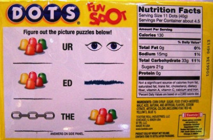 Product image of Dot's Homestyle Pretzels Assorted Flavors Gumdrops Candy 6.5 oz 6.5 oz Pack of 6