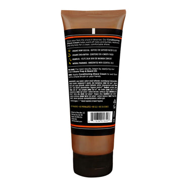 Product image of Barrel and Oak Conditioning Shave Cream Men's Face Moisturizing Caffeine and Antioxidant-Rich Prevents Nicks
