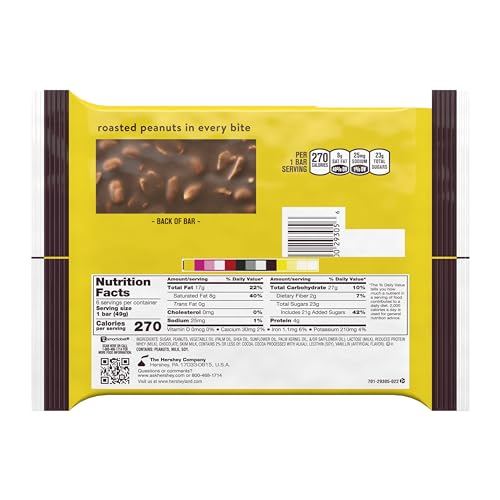 Product image of HERSHEY'S MR. GOODBAR Chocolate Peanuts Candy Bars 1.75 oz 1.75 oz Pack of 6