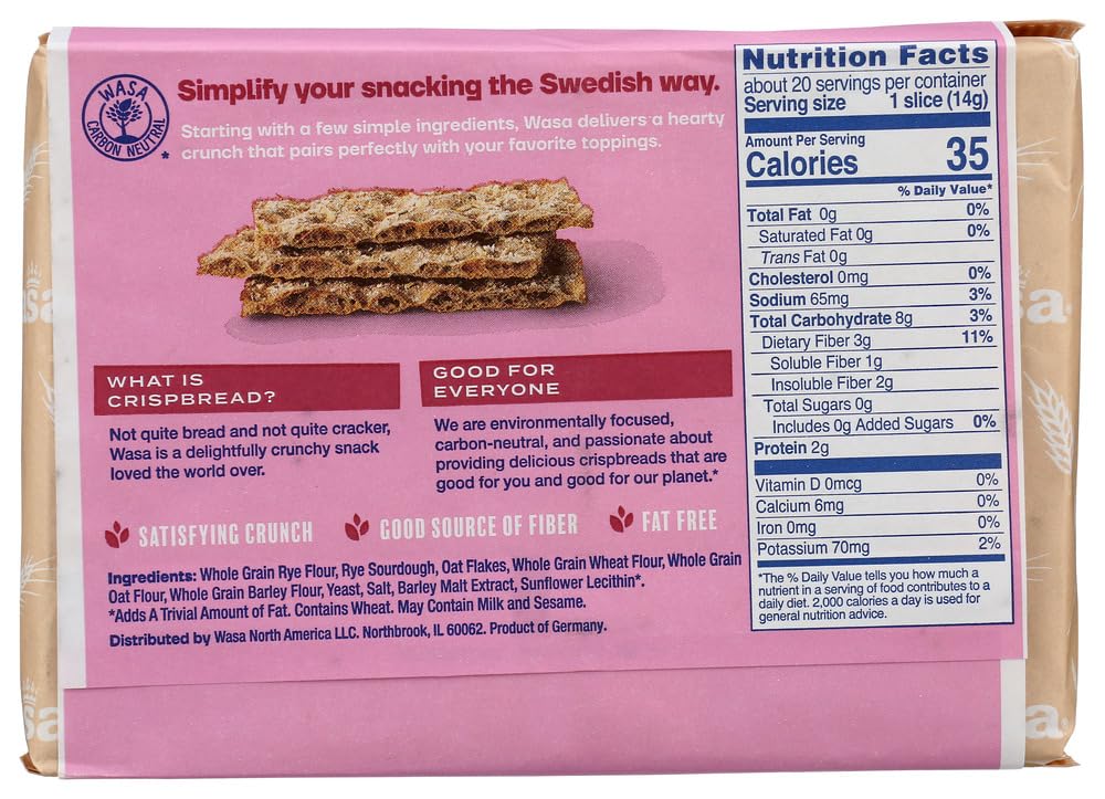 Product image of Wasa Multi Grain Whole Grain Crispbread 9.7 oz 9.7 oz Pack of 3