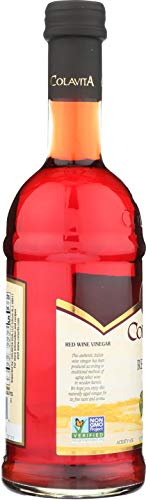 Product image of COLAVITA Red Wine Vinegar Glass Bottle 17 fl oz 17 fl oz Pack of 2