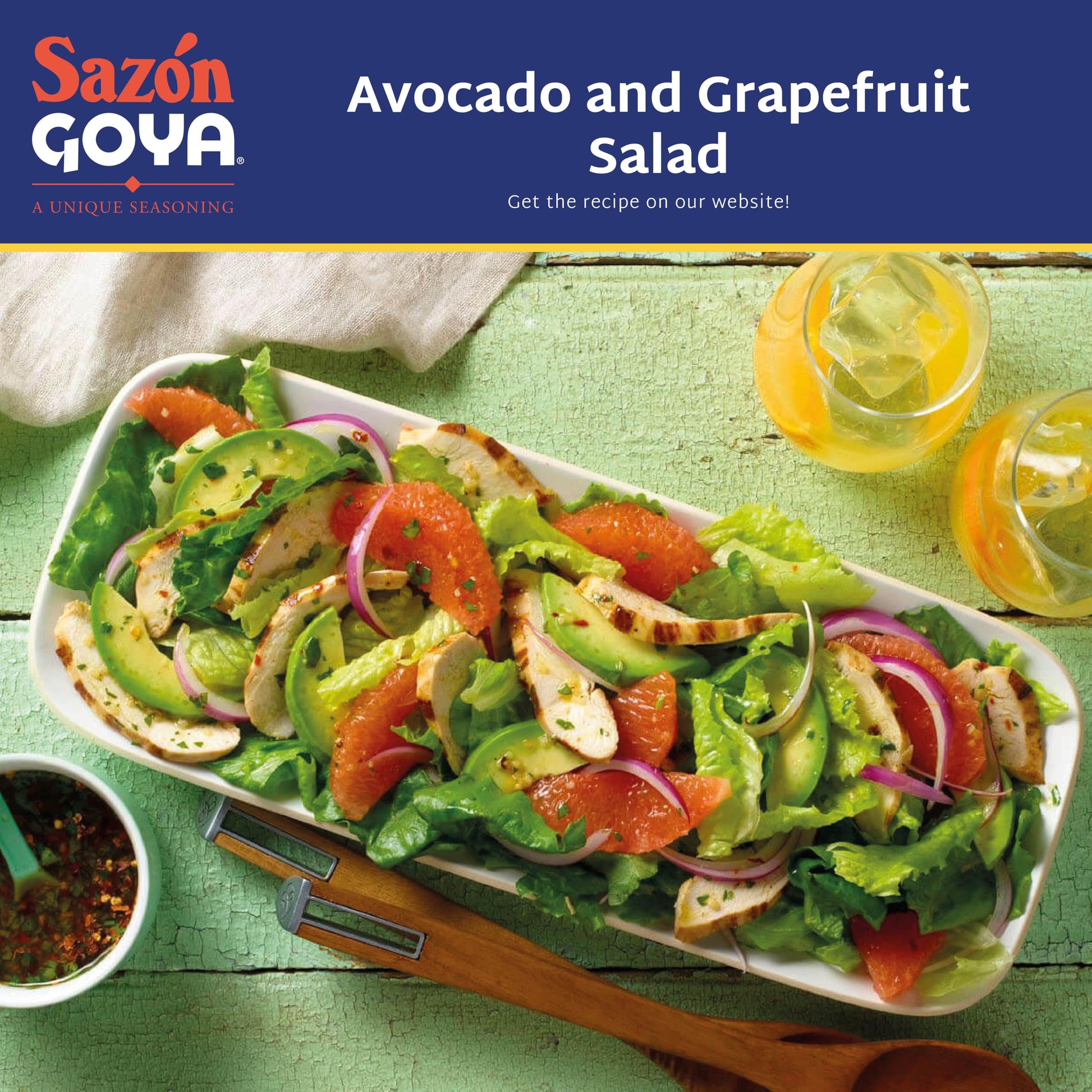 Product image of Goya Sazon Natural and Complete Low Sodium Latin Spice Blend All Purpose Mexican Seasoning No Salt Added