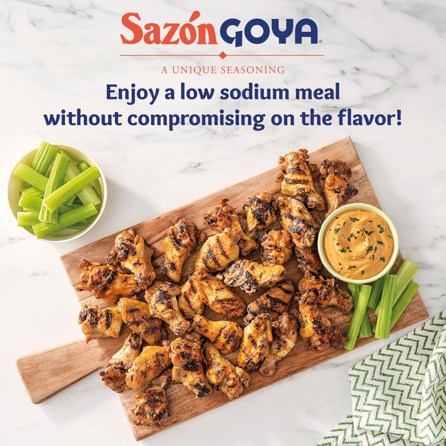 Product image of Goya Sazon Natural and Complete Low Sodium Latin Spice Blend All Purpose Mexican Seasoning No Salt Added