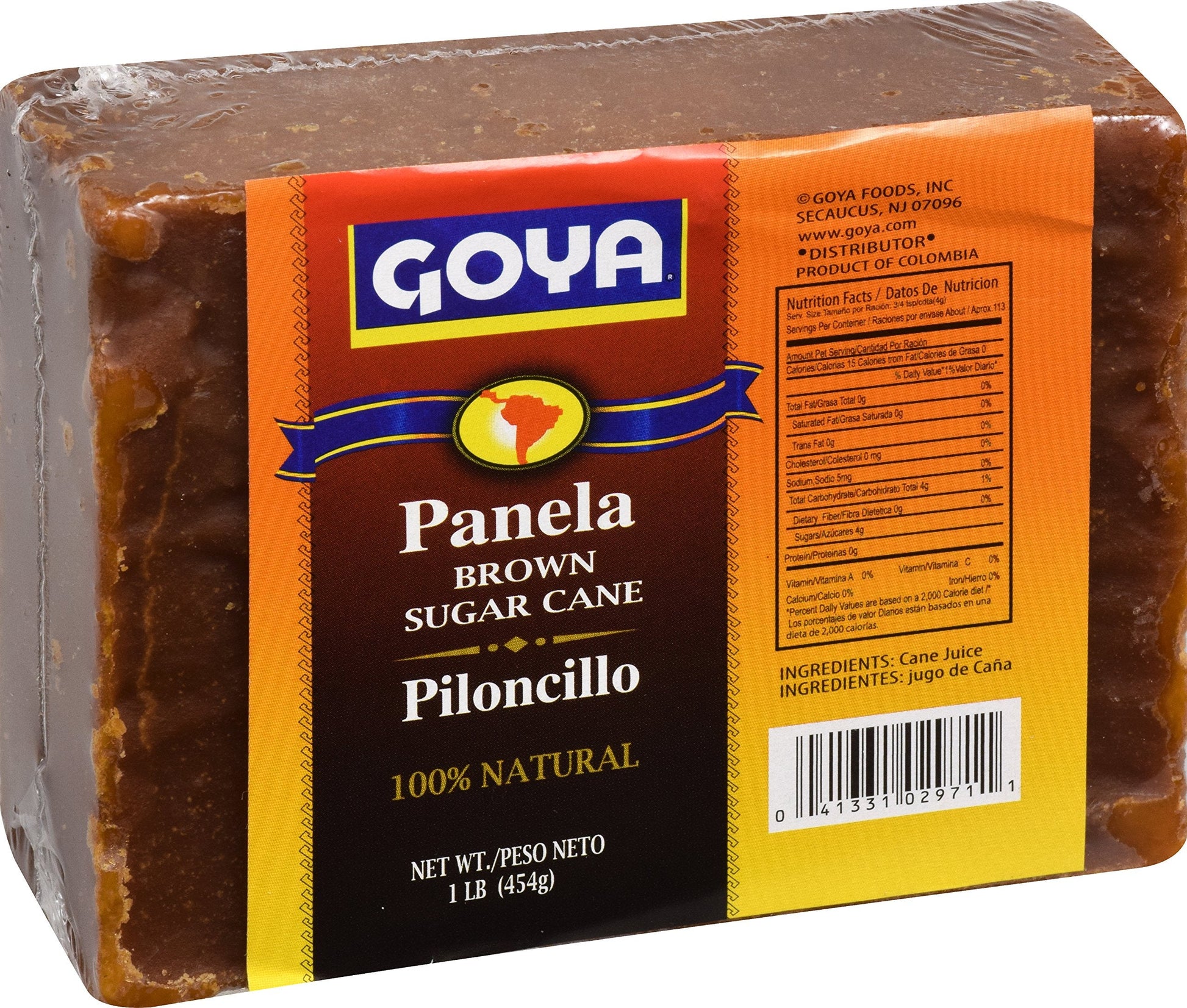 Product image of Goya Foods Panela Brown Sugar Cane 16 oz 16 oz