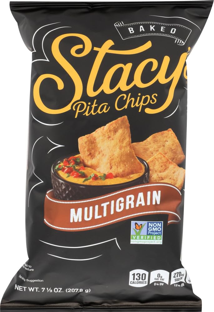 Product image of Stacy's Multigrain Pita Chips Bag 7.33 oz 7.33 oz Pack of 3