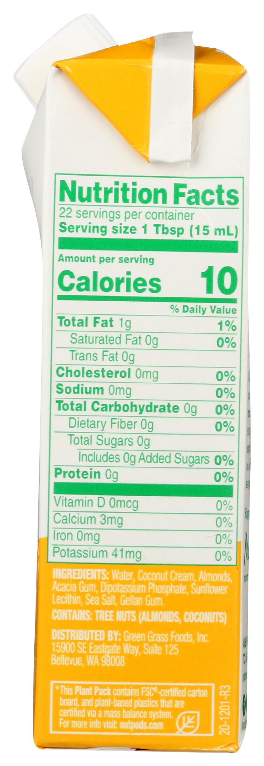 Product image of Nut Pods Dairy Free Original Creamer 11.2 fl oz 11.2 fl oz