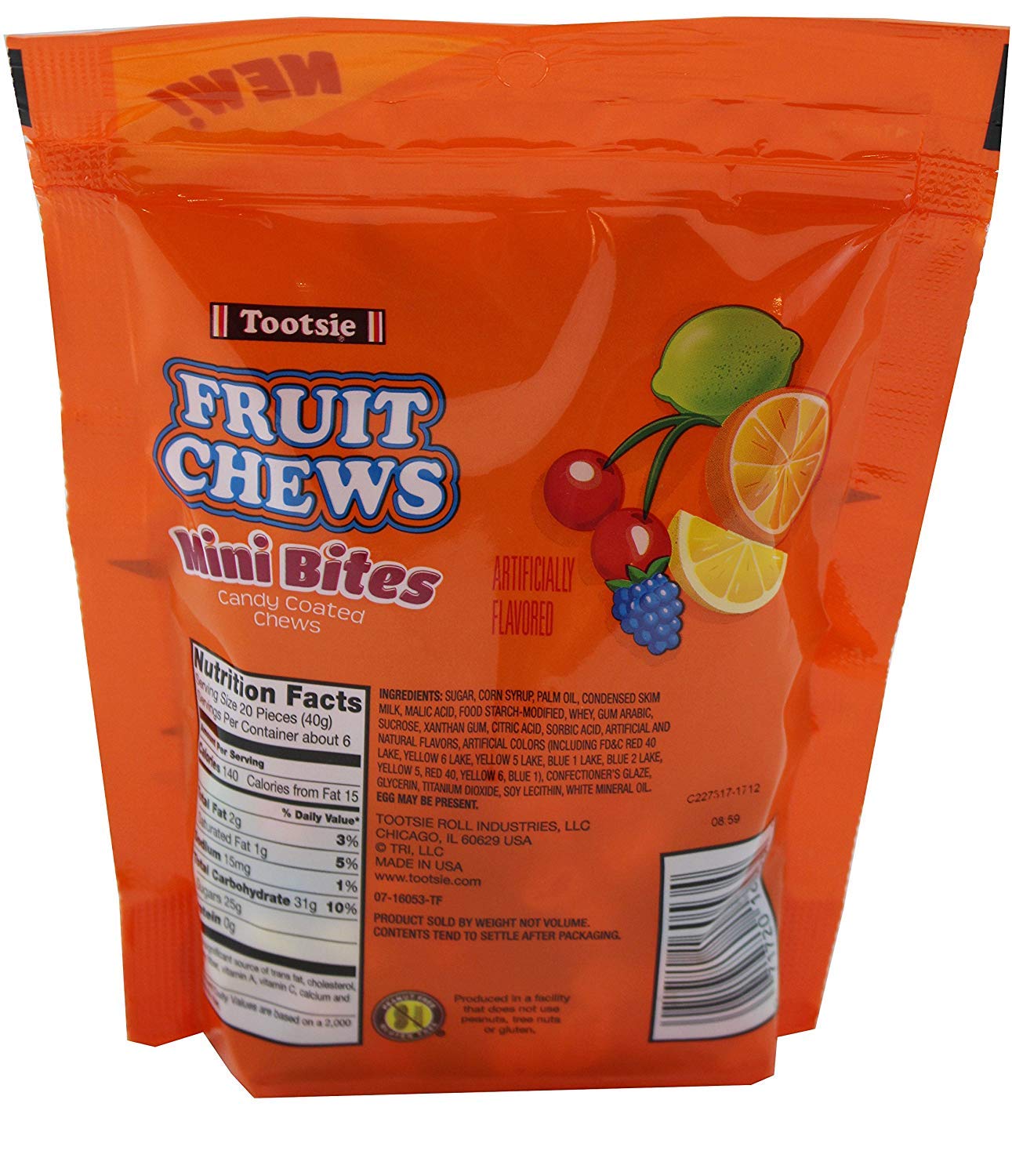 Product image of Tootsie Roll Pops Fruit Chews Mini Bites Candy Coated 9 oz 9 oz