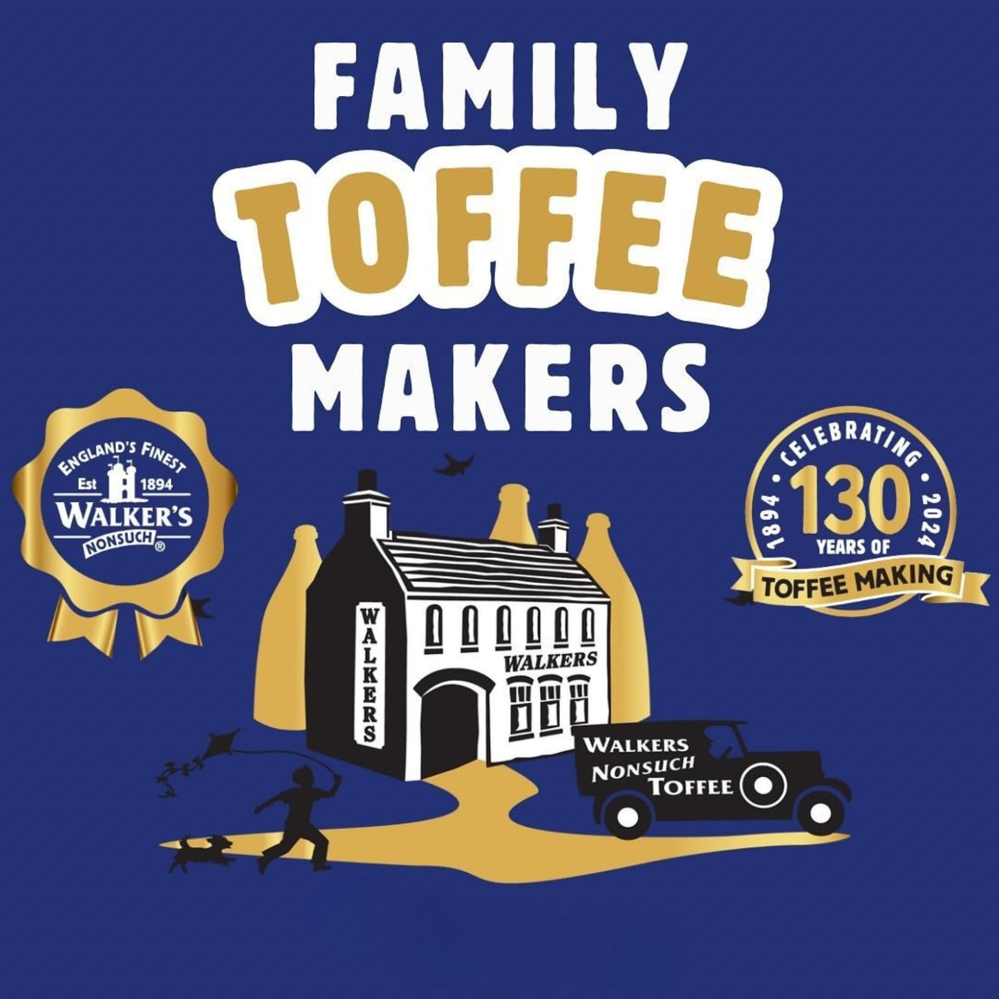 Product image of Walkers' Nonsuch Liquorice Toffees Black Licorice Candy Chewy British Traditional English Treats Imported