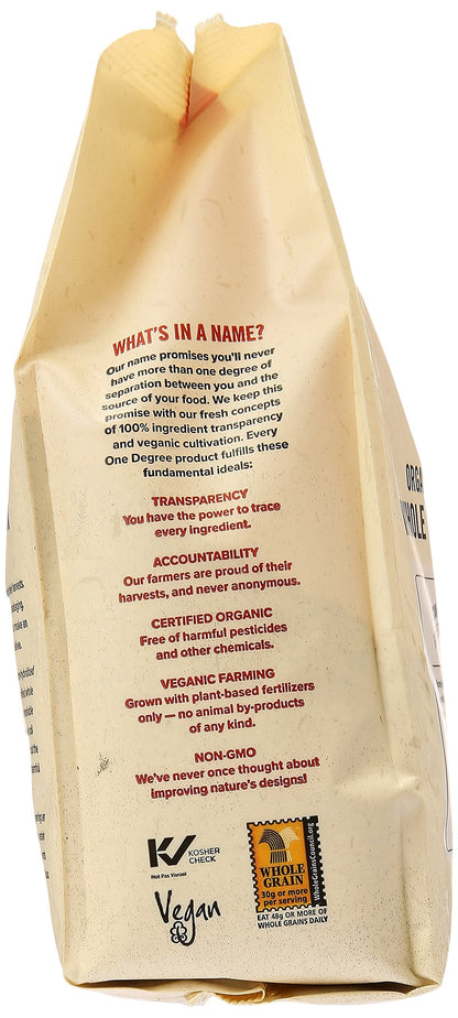 Product image of One Degree Organic Foods Organic Sprouted Whole Wheat Flour 32 oz 32 oz