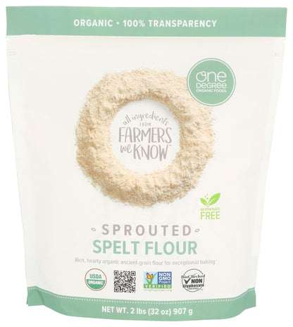 Product image of One Degree Organic Foods Organic Sprouted Spelt Flour 32 oz 32 oz
