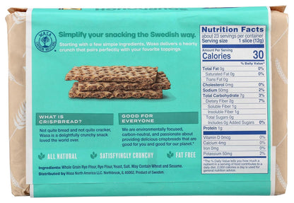 Product image of Wasa Sourdough Flatbread Crispbread 9.7 oz 9.7 oz Pack of 3