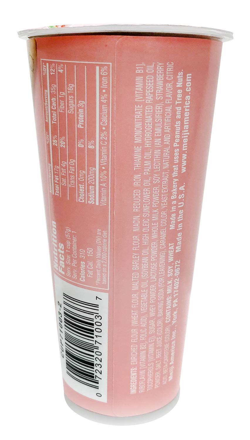 Product image of Meiji Yan Yan Dipping Sticks Strawberry Crème Cracker Sticks Fun Animal Phrases 2 oz 2 oz Pack of 10