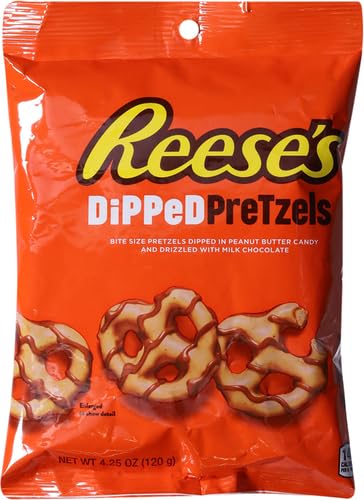 Product image of Reese's Dipped Pretzels Chocolate Covered Snack 4.25 oz 4.25 oz