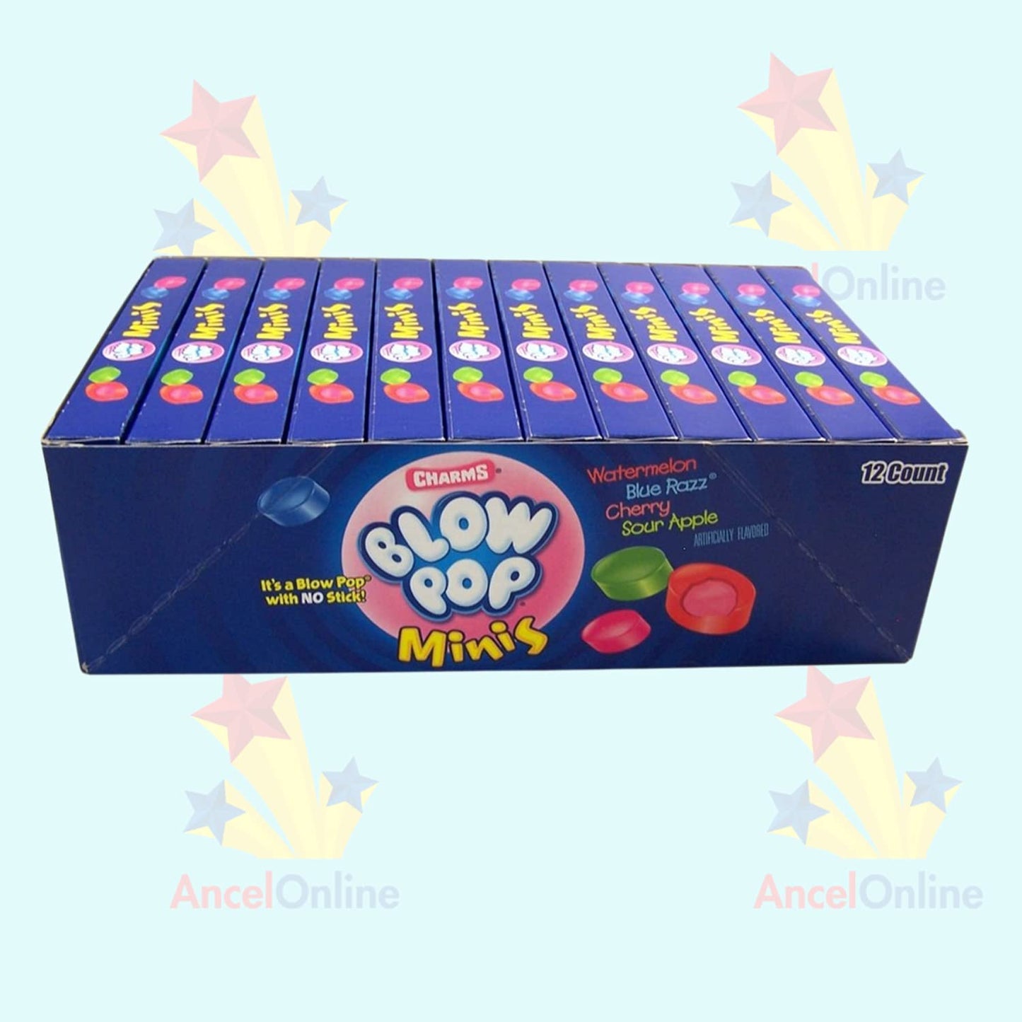 Product image of Charms Blow Pops Minis Theater Box 3.5 oz 3.5 oz Pack of 12