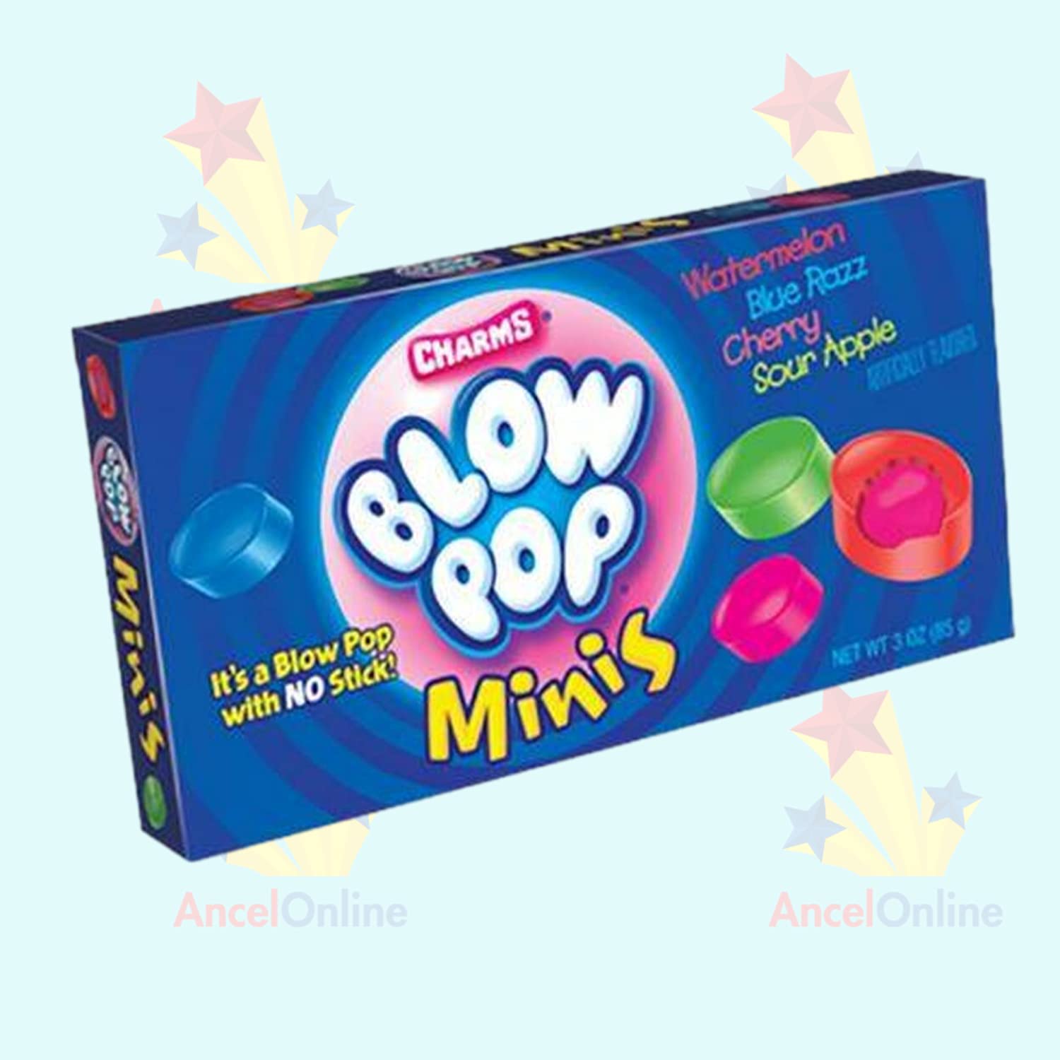 Product image of Charms Blow Pops Minis Theater Box 3.5 oz 3.5 oz Pack of 12