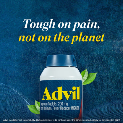 Product image of Advil Pain Reliever/Fever Reducer Ibuprofen Easy Open Arthritis Cap Temporary Pain Relief 200 Coated Tablets