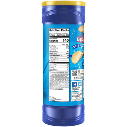 Product image of Lay's Stax Salt and Vinegar Flavored Potato Crisps Canister 5.5 oz 5.5 oz