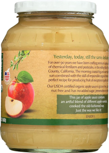 Product image of North Coast Organic Applesauce Jar 24 oz 24 oz