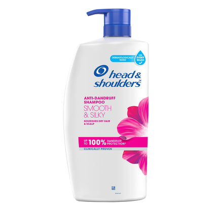 Product image of Head and Shoulders Smooth and Silky Shampoo 33.81 fl oz 33.81 fl oz