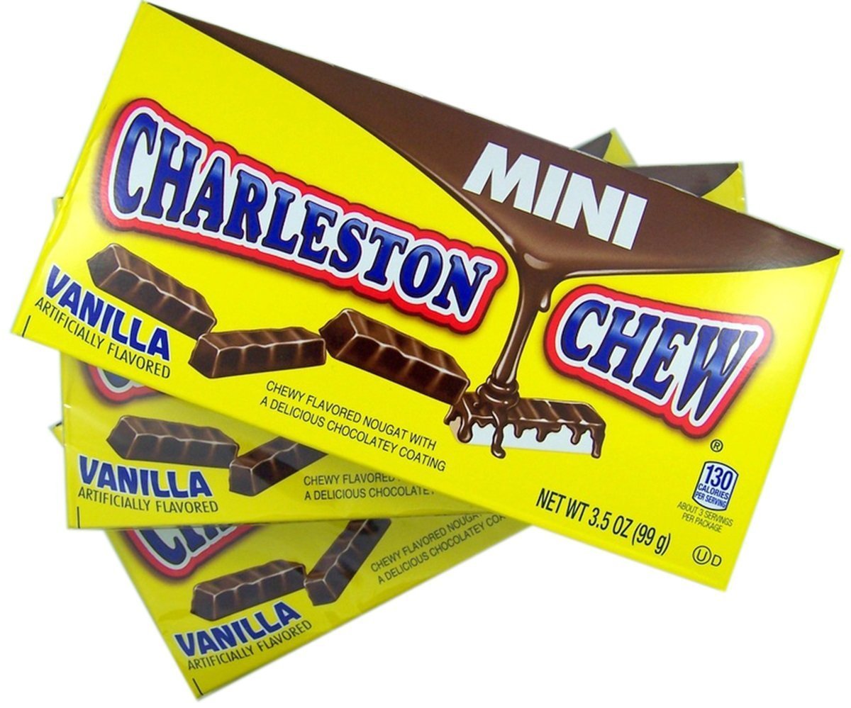 Product image of Tootsie Roll Mini Charleston Chew Vanilla Flavored Theater Box 3.5 oz 3.5 oz Pack of 3