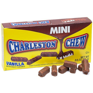 Product image of Tootsie Roll Mini Charleston Chew Vanilla Flavored Theater Box 3.5 oz 3.5 oz Pack of 3
