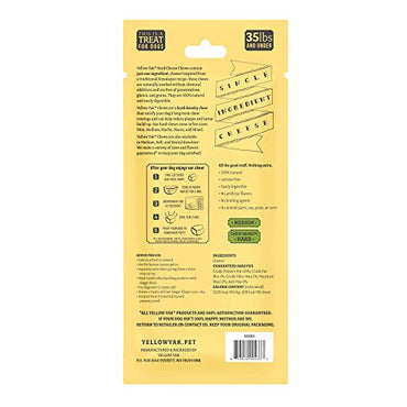 Product image of Yellow Yak Yaky Chew Dog Hard Cheese Medium for Dogs and Smaller Lactose-Free Soy-Free Grain-Free