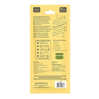 Product image of Yellow Yak Yaky Chew Dog Hard Cheese Medium for Dogs and Smaller Lactose-Free Soy-Free Grain-Free