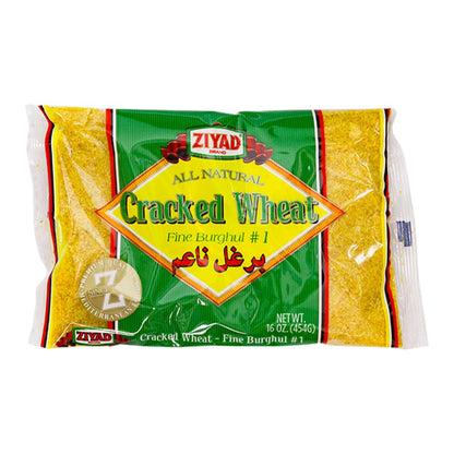 Product image of Ziyad Cracked Wheat Bulgur Whole Grain No. 1 Fiber-Rich Ideal for Tabbouleh Kibbeh Curries Soups and Salads