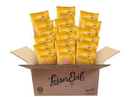 Product image of LesserEvil Organic Popcorn Himalayan Gold 0.88 oz 0.88 oz Pack of 18