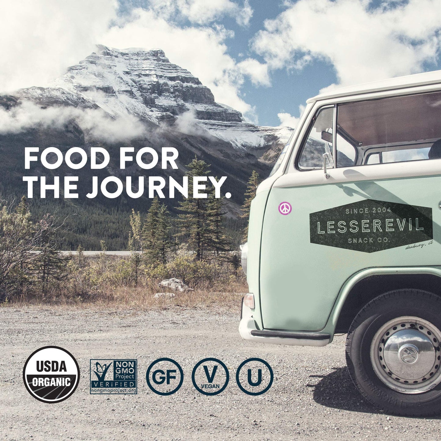 Product image of LesserEvil Organic Popcorn Himalayan Gold 0.88 oz 0.88 oz Pack of 18