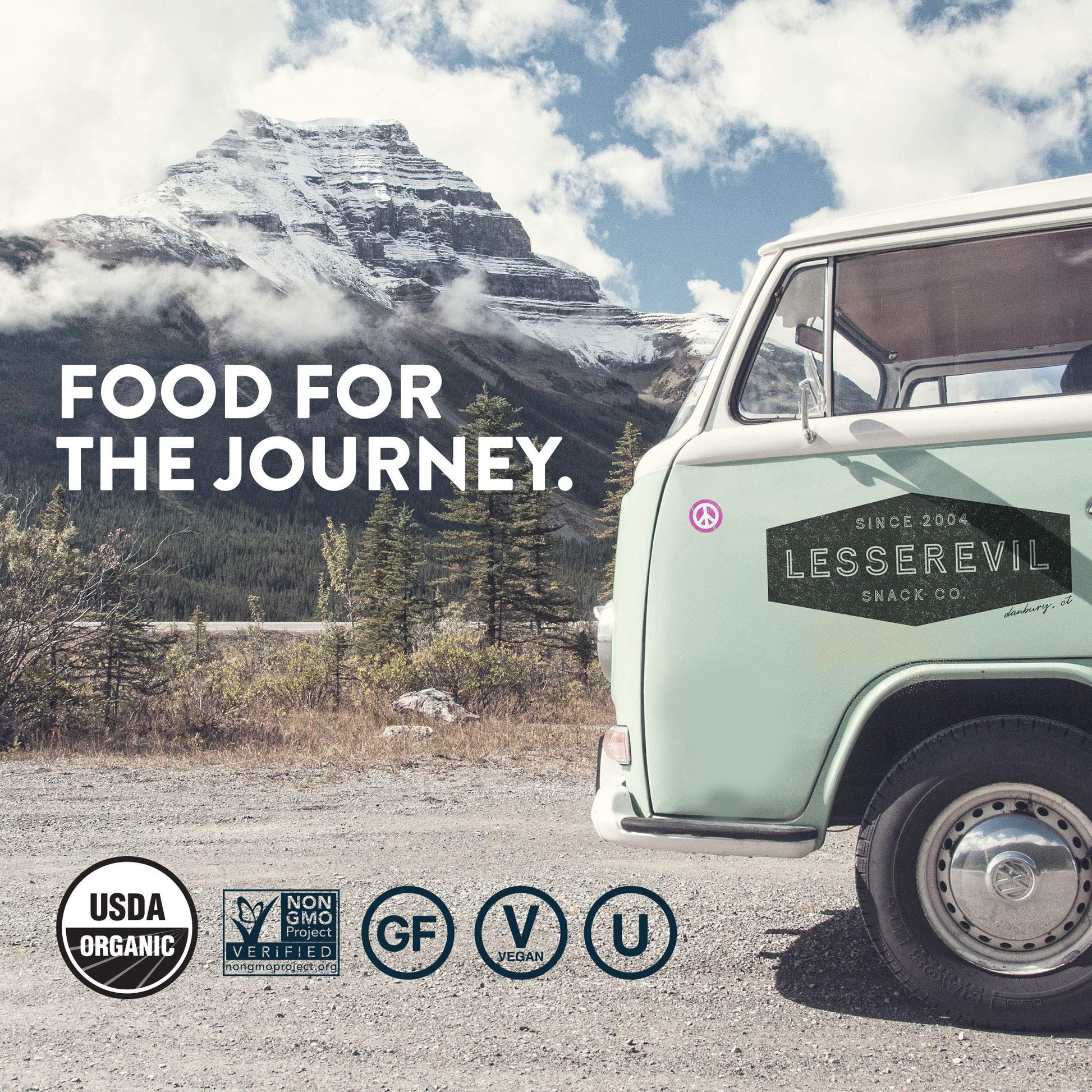 Product image of LesserEvil Organic Popcorn Himalayan Gold 0.88 oz 0.88 oz Pack of 18